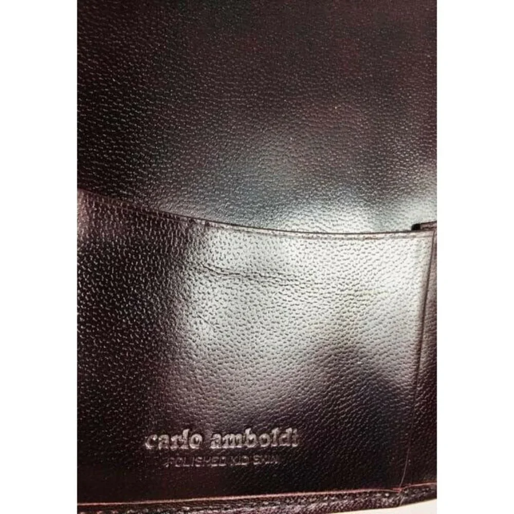 Carlo Amboldi Italy Desktop Business Folio Binder Wallet Agenda